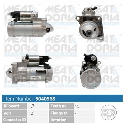 Rozrusznik MEAT & DORIA 5040568
