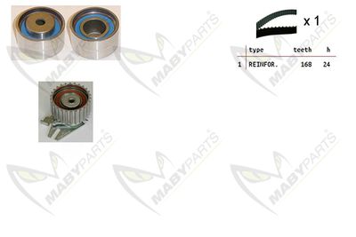 Комплект ремня ГРМ MABYPARTS OBK010418 для LANCIA THESIS