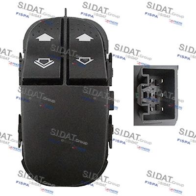 Выключатель, стеклолодъемник SIDAT 5.145209A2