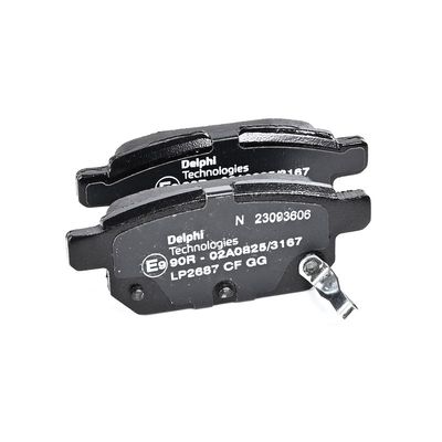 BREMSBELAGSATZ SCHEIBENBREMSE DELPHI LP2687 27
