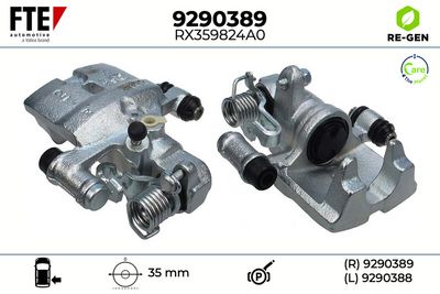 спирачен апарат FTE 9290389