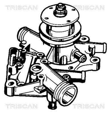 TRISCAN 8600 25090 Помпа (водяной насос)  для RENAULT 5 (Рено 5)
