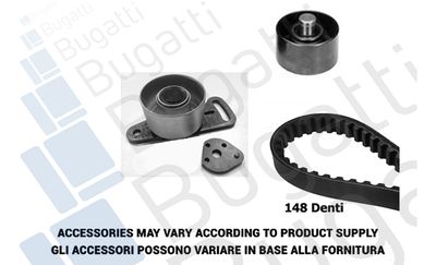 Zestaw paska rozrządu BUGATTI BKCD0394