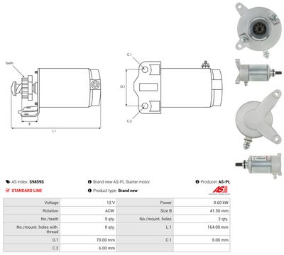 STARTER AS-PL S9859S 4