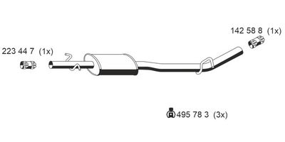 MITTELSCHALLDäMPFER