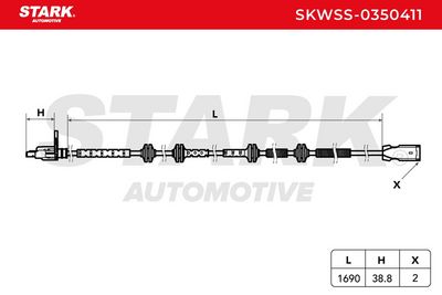 датчик, обороти на колелото STARK SKWSS-0350411