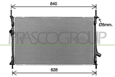 PRASCO Radiatorius, variklio aušinimas
