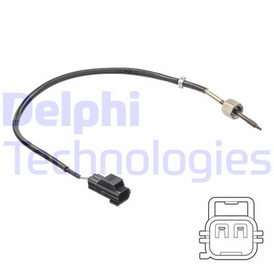 Sensor, avgastemperatur DELPHI TS30189