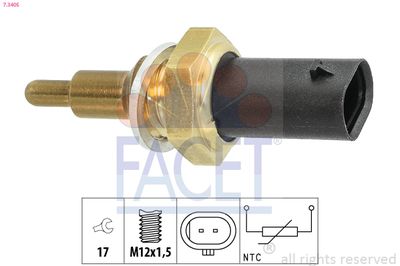 SENZOR TEMPERATURA LICHID DE RACIRE FACET 73405