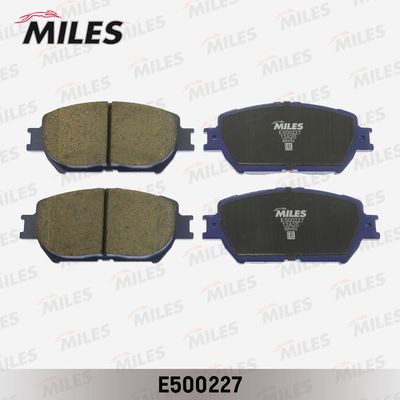 Комплект тормозных колодок, дисковый тормоз MILES E500227 для TOYOTA CAMRY