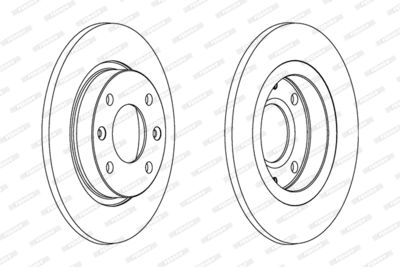 DISC FRANA FERODO DDF059 1