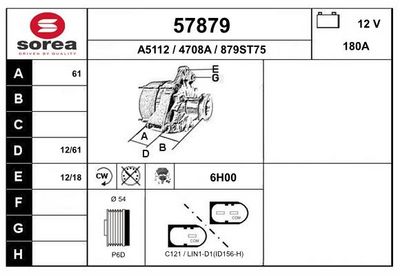 GENERATOR EAI 57879