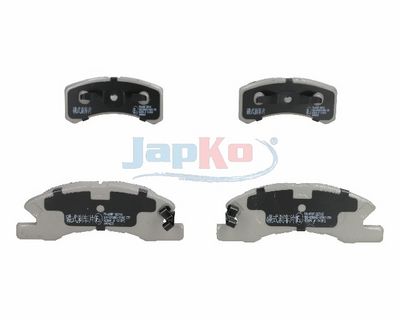 комплект спирачно феродо, дискови спирачки JAPKO 50609
