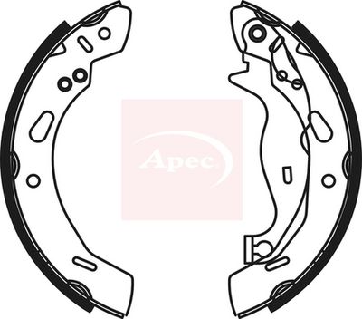 APEC Brake Shoe Set SHU799