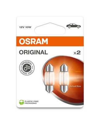 Лампа накаливания, фонарь установленный в двери ams-OSRAM 6438-2BL