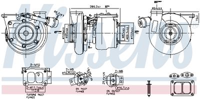 Turboaggregat NISSENS 93332