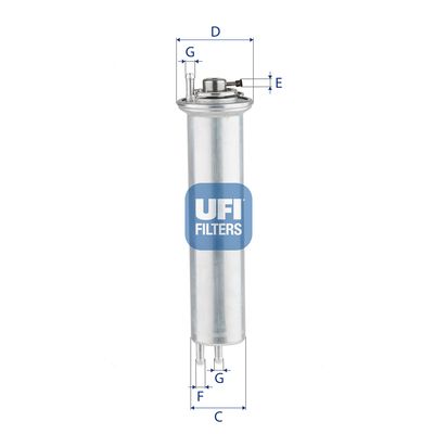 горивен филтър UFI 31.924.00