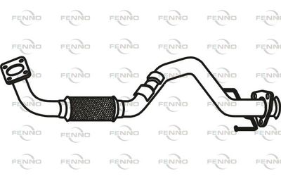 Rura wydechowa FENNO 1J0254300P