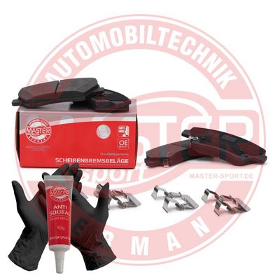 Sada brzdových platničiek kotúčovej brzdy MASTER-SPORT GERMANY Premium 13046056452N-SET-MS