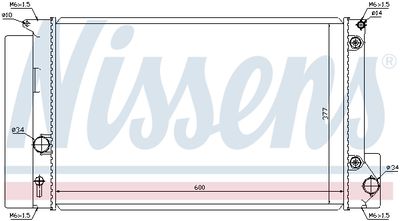 RADIATOR RACIRE MOTOR NISSENS 64694 4