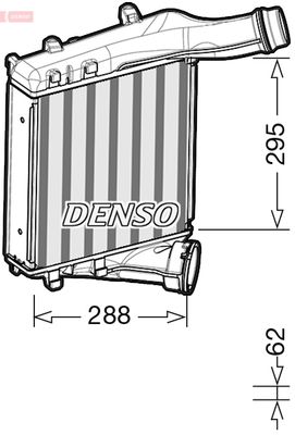 DENSO Ladeluftkühler (DIT28019)