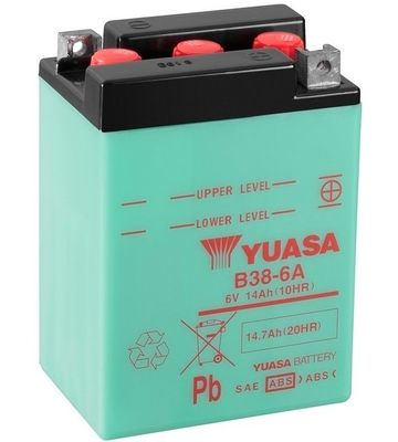 Batteri YUASA B38-6A