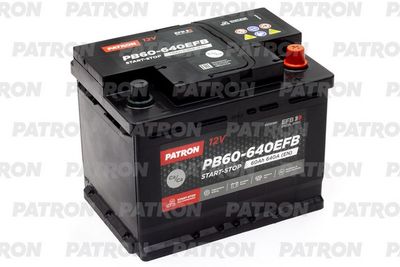 Стартерная аккумуляторная батарея PATRON PB60-640EFB для SKODA SUPERB