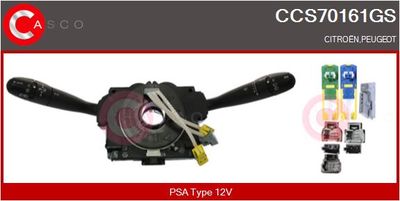 Spínač řízení CASCO CCS70161GS