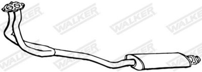 MITTELSCHALLDäMPFER WALKER 14569 1