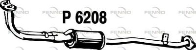 Предглушитель выхлопных газов FENNO P6208 для SUZUKI SJ410