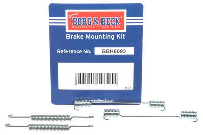 комплект принадлежности, спирани челюсти BORG & BECK BBK6093