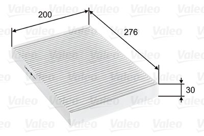 Filtr kabinowy VALEO 715749 produkt