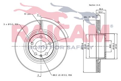 DISC FRANA RAICAM RD00924 2