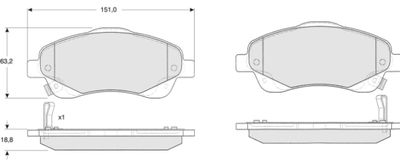 SET PLACUTE FRANA FRANA DISC