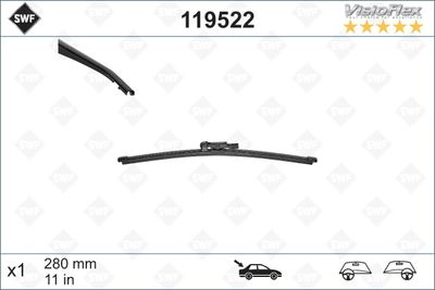 Щетка стеклоочистителя SWF 119522 для INFINITI QX30