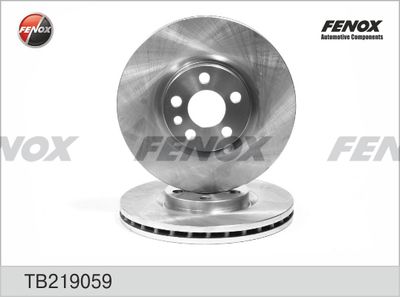 Тормозной диск FENOX TB219059 для LANCIA FULVIA