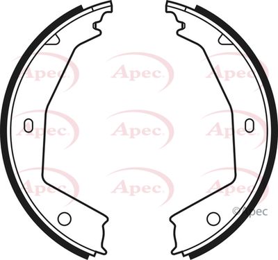 Brake Shoe Set, parking brake APEC SHU567