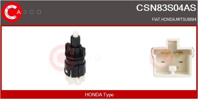 COMUTATOR LUMINI FRANA CASCO CSN83S04AS