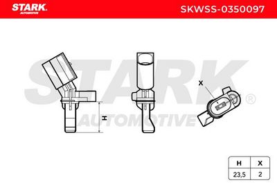 датчик, обороти на колелото STARK SKWSS-0350097