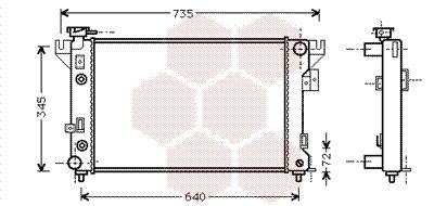 VAN WEZEL 07002032 Крышка радиатора  для CHRYSLER  (Крайслер Саратога)