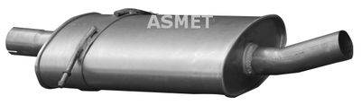 ASMET 01.067 Глушитель выхлопных газов  для MERCEDES-BENZ B-CLASS (Мерседес Б-класс)