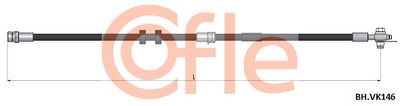 Тормозной шланг COFLE 92.BH.VK146 для AUDI A1