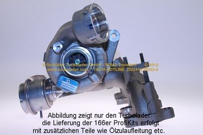 COMPRESOR SISTEM DE SUPRAALIMENTARE SCHLÜTTER TURBOLADER PRO02791 2