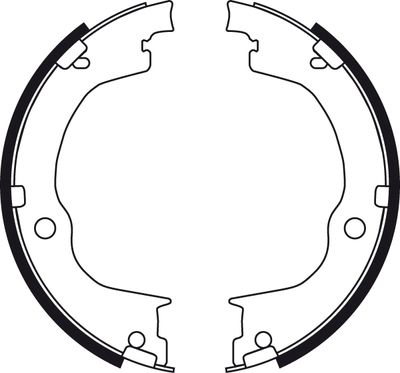 BREMSBACKENSATZ FESTSTELLBREMSE TRW GS8749 1