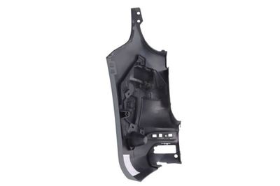 Bumper hoek Achter Rechts (met basiscoating  versie met achterdeur, (en) with blind spot sensor holder, voor het schilderen) past: RENAULT KANGOO III 01.21-
