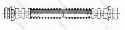 GIRLING 9001322 Тормозной шланг  для HYUNDAI PONY (X-1) 1.5 (X-1)