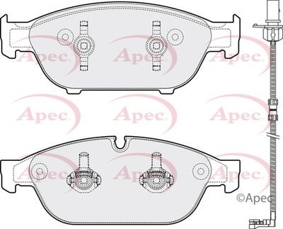 Brake Pad Set APEC PAD1784