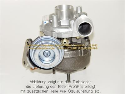 LADER AUFLADUNG SCHLÜTTER TURBOLADER 16600130 5