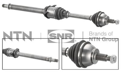 полуоска SNR