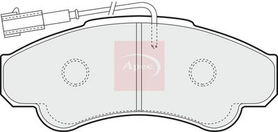 APEC Brake Pad Set, disc brake PAD1251